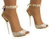 Gold Diamond Heels