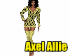 AA Yellow Argyle Sweater