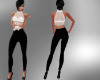 Black Straight legs