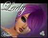 cheveux violet