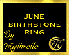 JUNE BIRTHSTONE RING