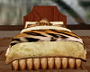 brown cuddle bed