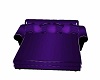 Purple & black lounger