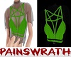 GREEN WITCH RAVE TOP