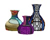 Set of vintage vases