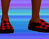 Plaid Red Shoes