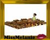 Gold 6Poses Rug