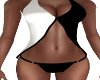 Enya White/Black Bikini