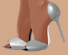 E* Silver Coctail Heels