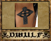 DWULF Cetic Cross Tattoo