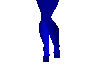 Blue PVC Boots