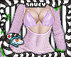 Sheer Dress Lilac