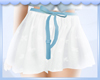 KID Skirt White- Blue