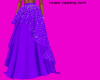 Purple Wedding Skirt