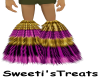 rave boot gold&purple
