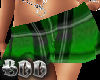 BDD Green Plaid Skirt