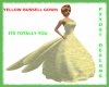 PD Yellow Bussell Gown