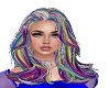 Jill Grey Rainbow Hair