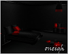 Black & Red Bedroom