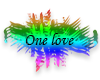 One love sticker
