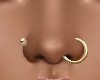 GOLD Nose Piercings