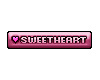 Pink Sweetheart Tag