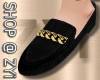 ZY: Black Chain Shoes