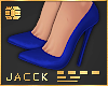 ≡ Royal Blue Heels