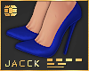 a Royal Blue Heels