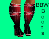 BBW Red Ribbon Boots