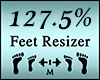 Foot Shoe Scaler 127.5%