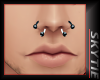 Nose Piercing/ Black