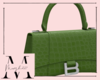 B Croc Bag OliveSLV