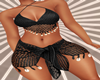 Boho Black Bikini