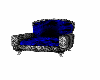 black n blue kiss chair