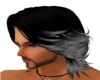 Men's Black/Silver Hair