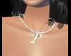necklace P  JB