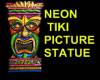 (J) Neon Tiki Statue Pic