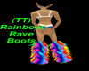(TT)Rainbow Rave Boots
