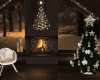 Winter Cottage Decorated