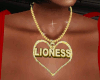 Lioness Heart Necklace