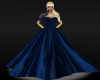 Royal Blue Ballgown