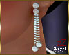 cK Earrings DiamondSilve