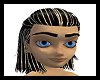 black blond hair