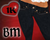 !!1K BLUE JEANS BM