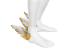 Wings feet Divine White