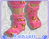 🍕 Pink Pizza Socks