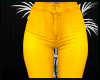 Yellow Flared Jeans