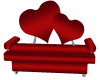 Kissing Valentine Couch