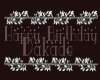 Dakade Birthday Cake
